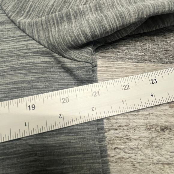 KJUS Liam Tech Wool Half-Zip Steel Grey Melange Mens M Performance Sweatshirt - Picture 6 of 8